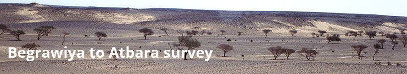 Begrawiya to Atbara Survey