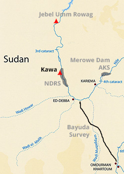 Map - Kawa